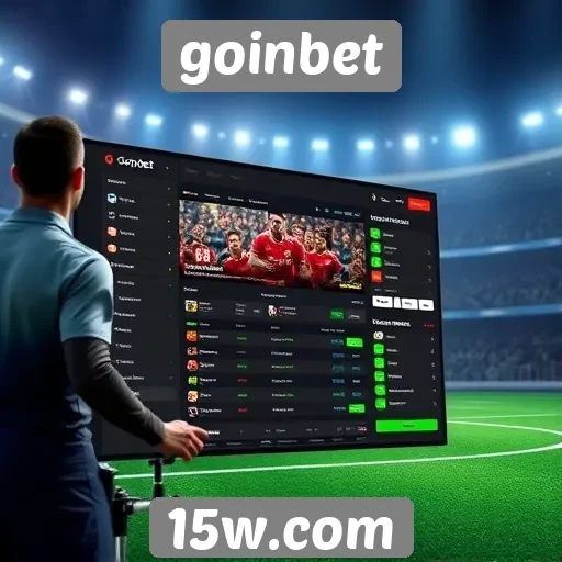 Interface e usabilidade do site goinbet